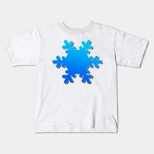 The snow t shirt design Kids T-Shirt